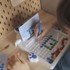 WOOPIE Dječja magnetna ploča Montessori MagPad, bijeli zeko